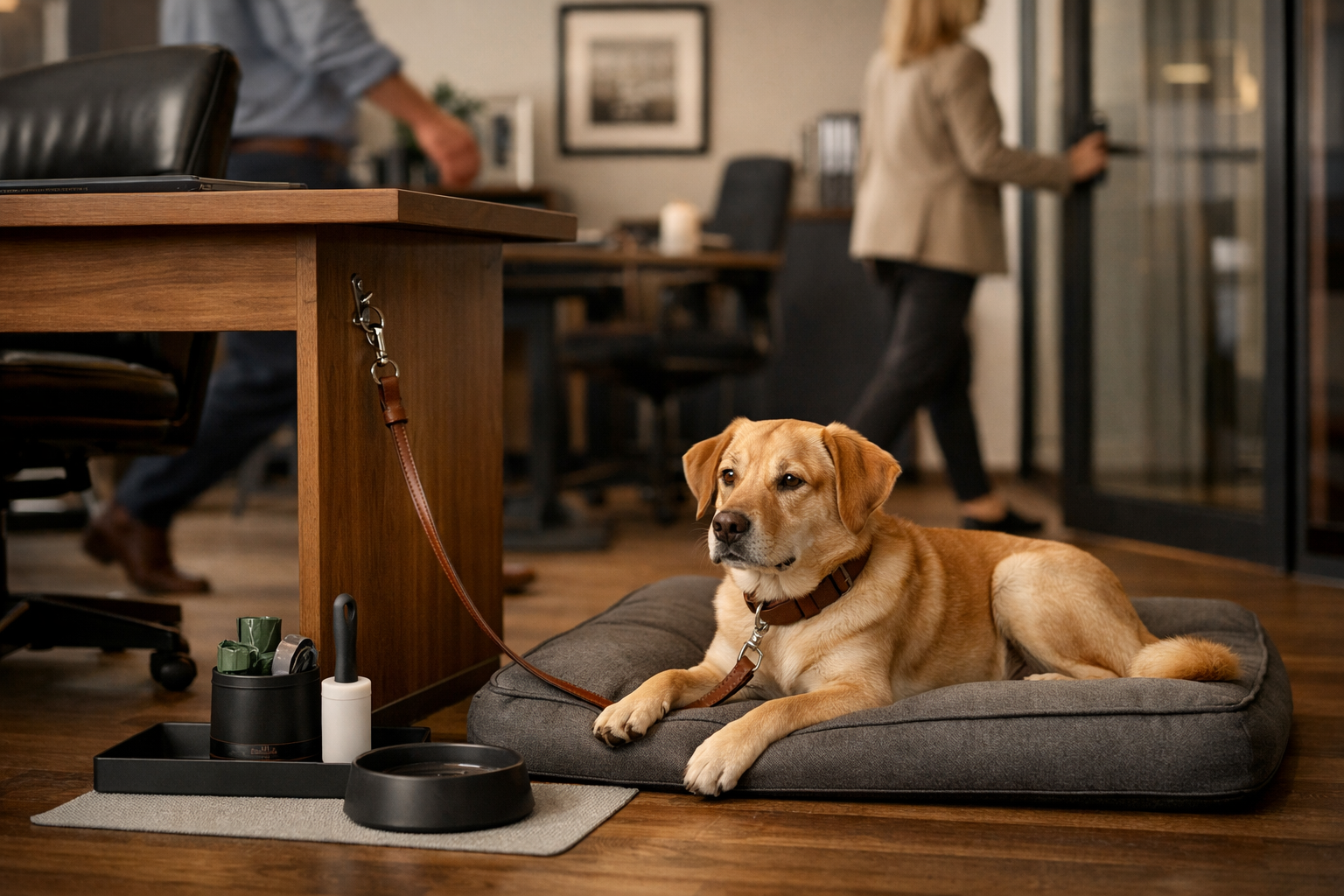 Hund im Büro: Regeln, Bürohund Tipps & perfekte Hund Büro Ausstattung