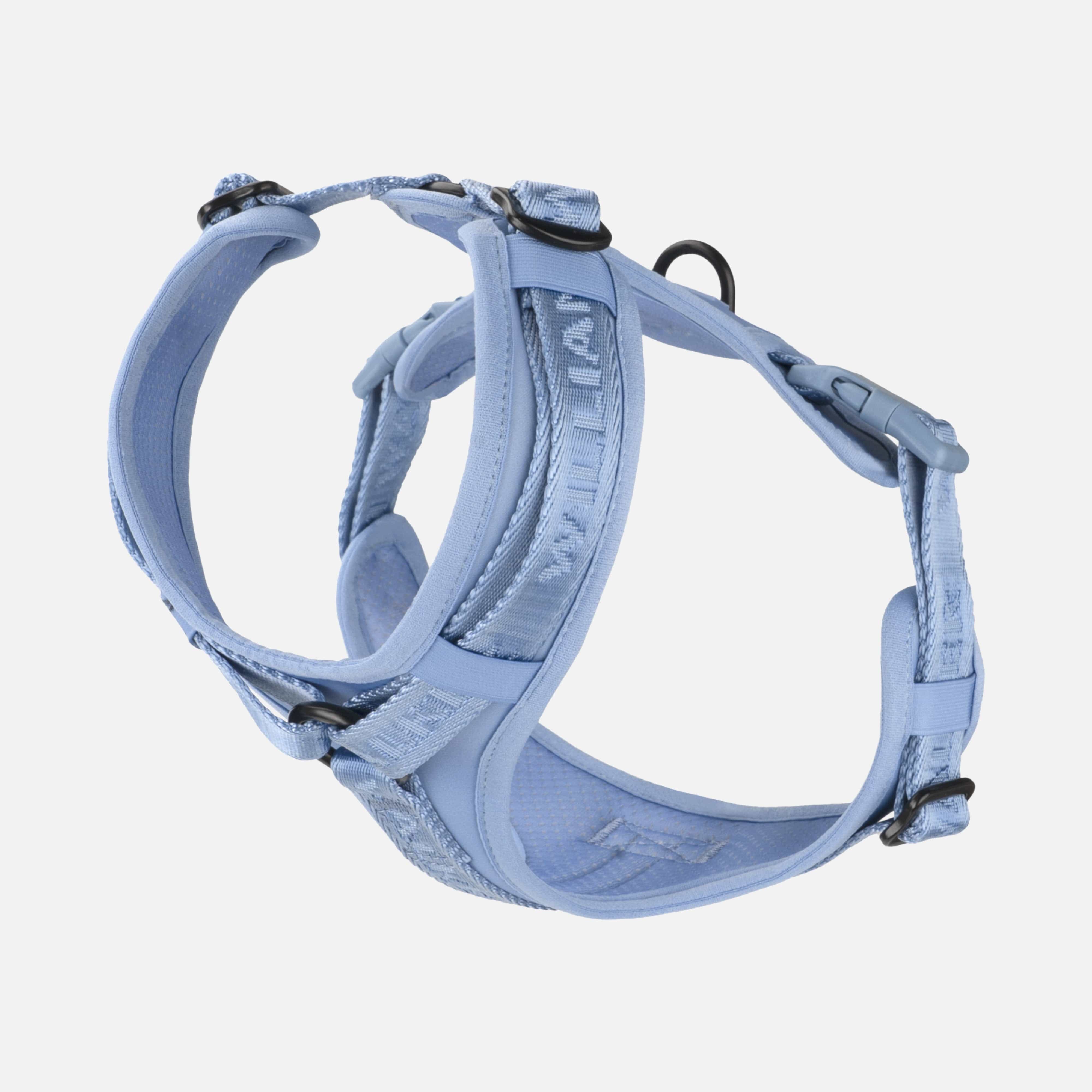 William Walker Hochwertiges Y-Hundegeschirr Sky (blau)