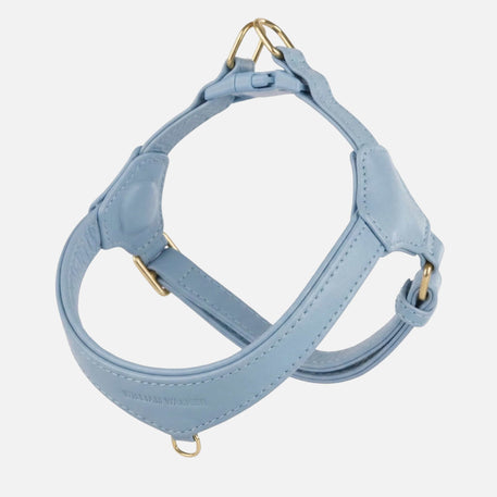 William Walker Arnés de Cuero Step-In Pico para Perros Pequeños Sky (hellblau) / 1