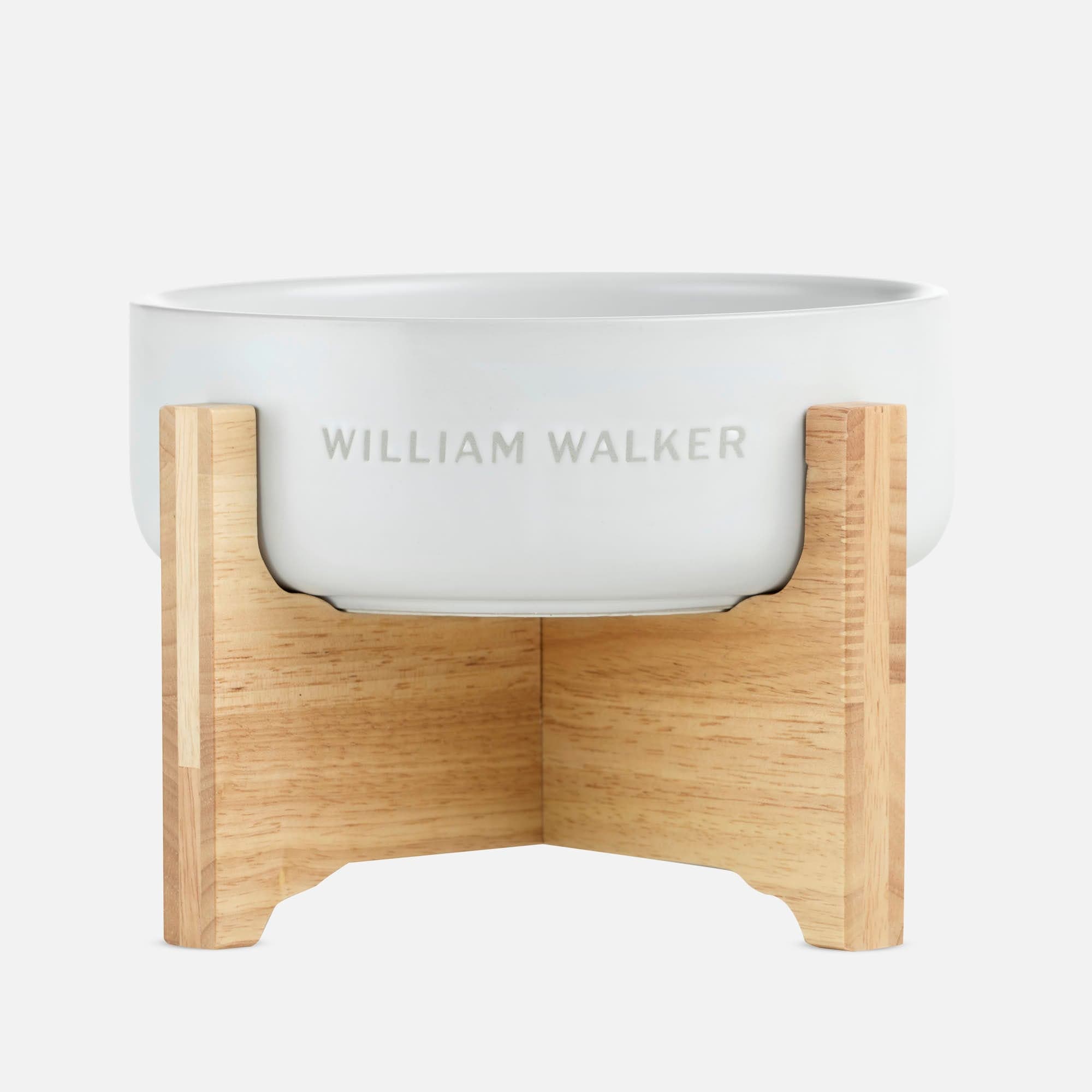 William Walker Keramik-Hundenapf Pearl (weiß)