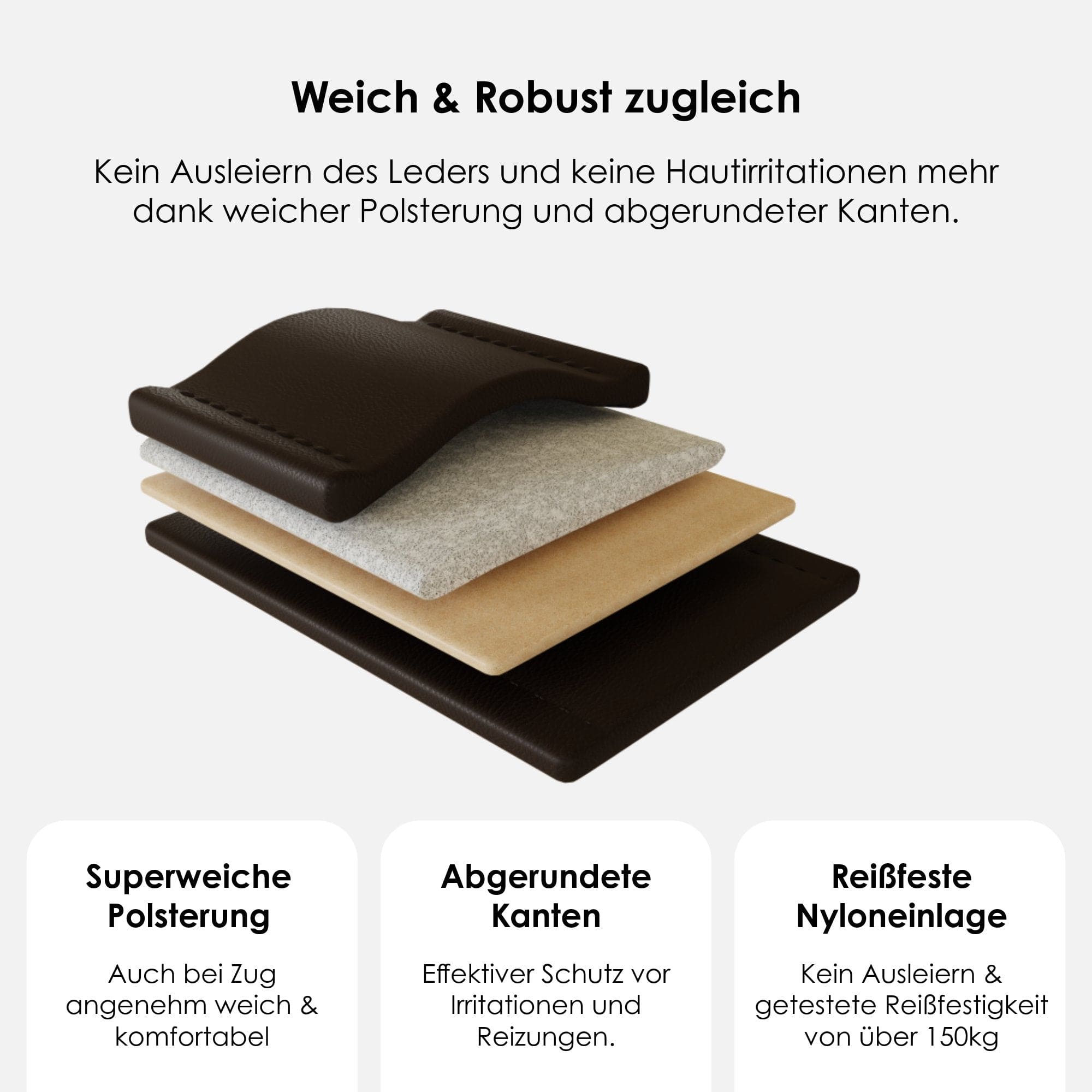 William Walker Leder Hundehalsband Earth (Braun)