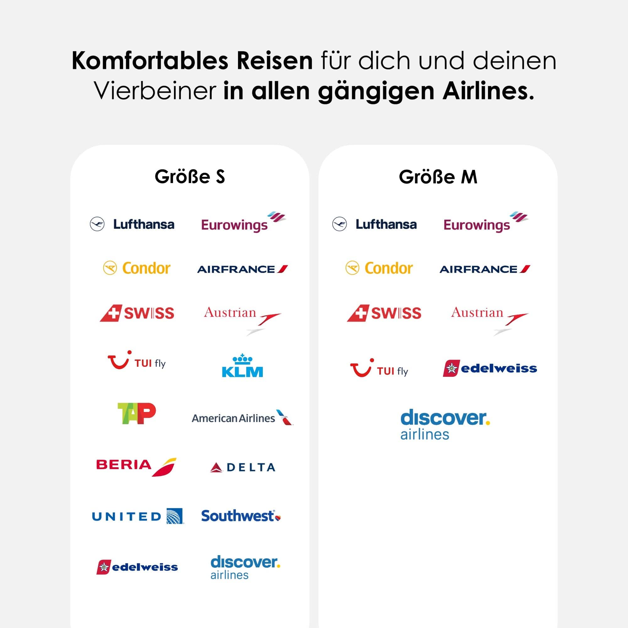 William Walker Hundetragetasche fürs Flugzeug Cloud Summit