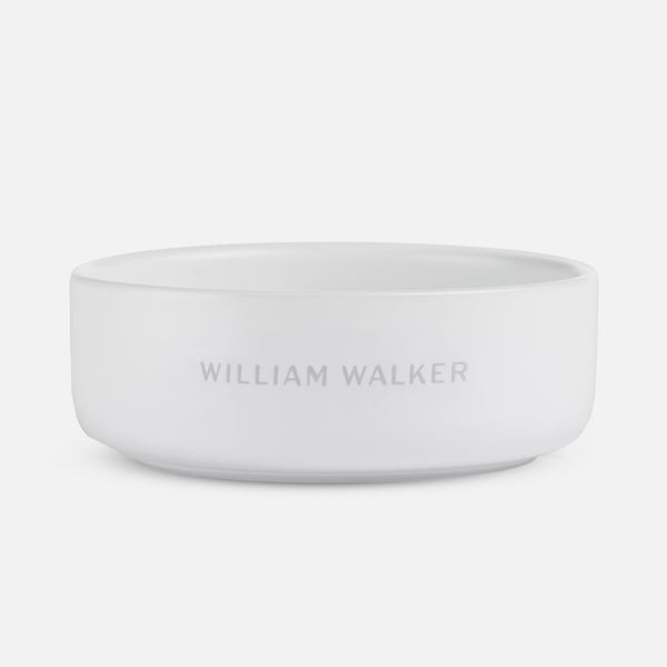 B-Stock Ceramic Dog Bowl Pearl (white)