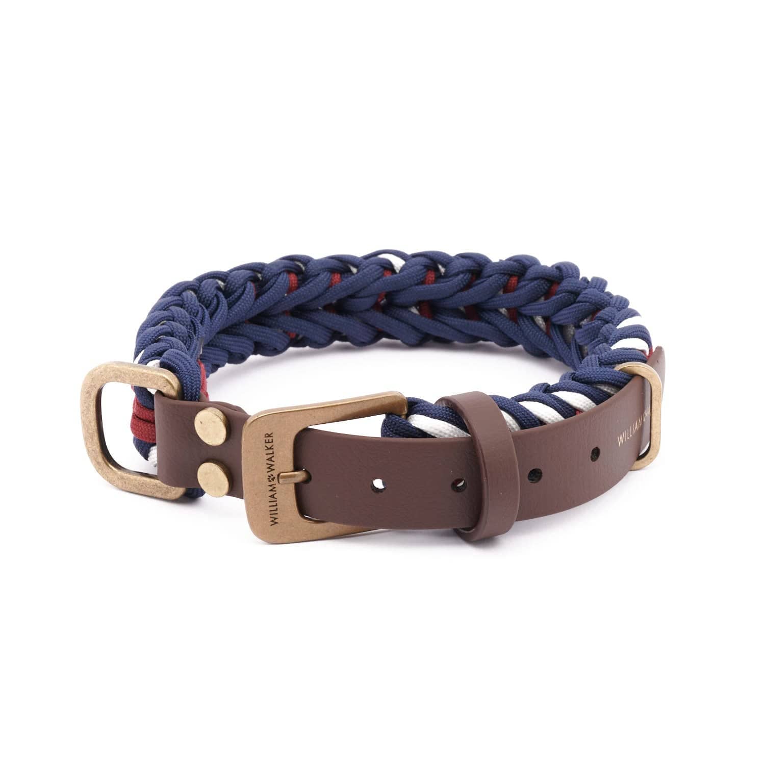 William Walker Paracord Hundehalsband Royal